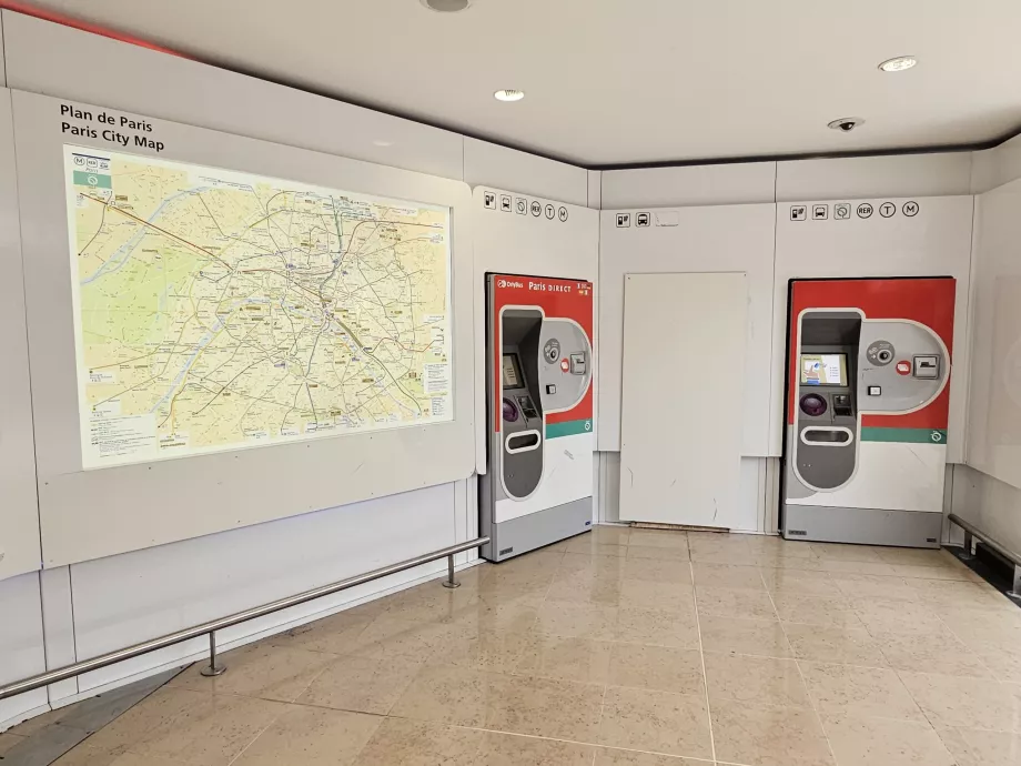 OrlyBus biljettmaskin