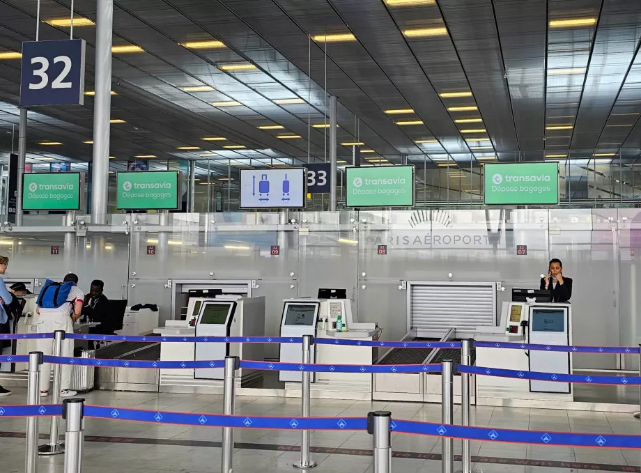 Incheckning på flygplatsen