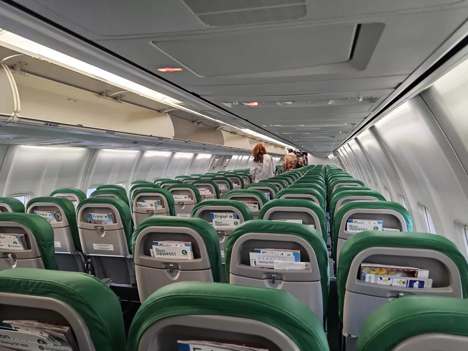 Interiör, Boeing 737-800