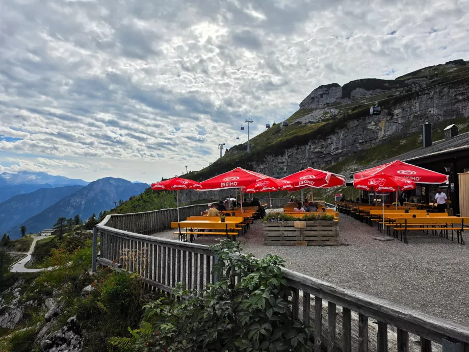 Restaurang vid linbanans övre station