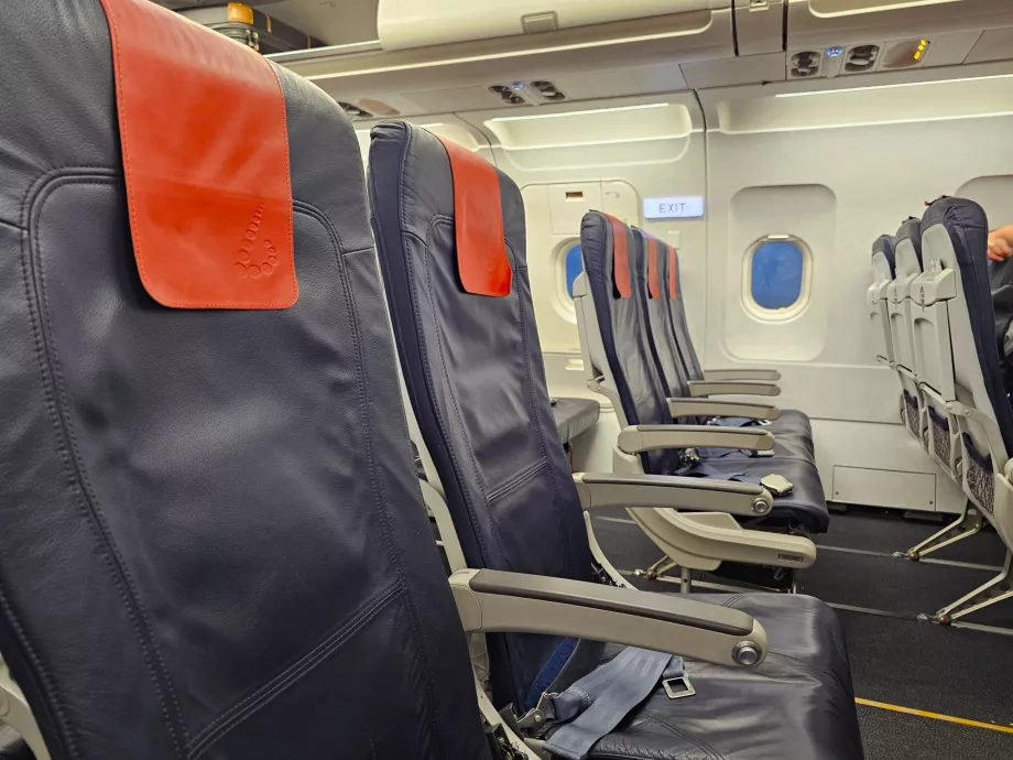 Säten för flygbolag i Bryssel