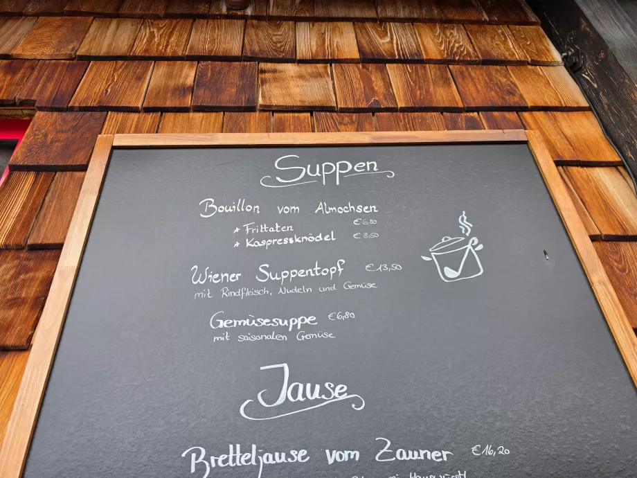 Priser på restauranger