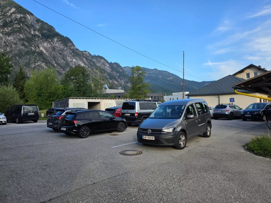 P+R-parkering vid järnvägsstationen