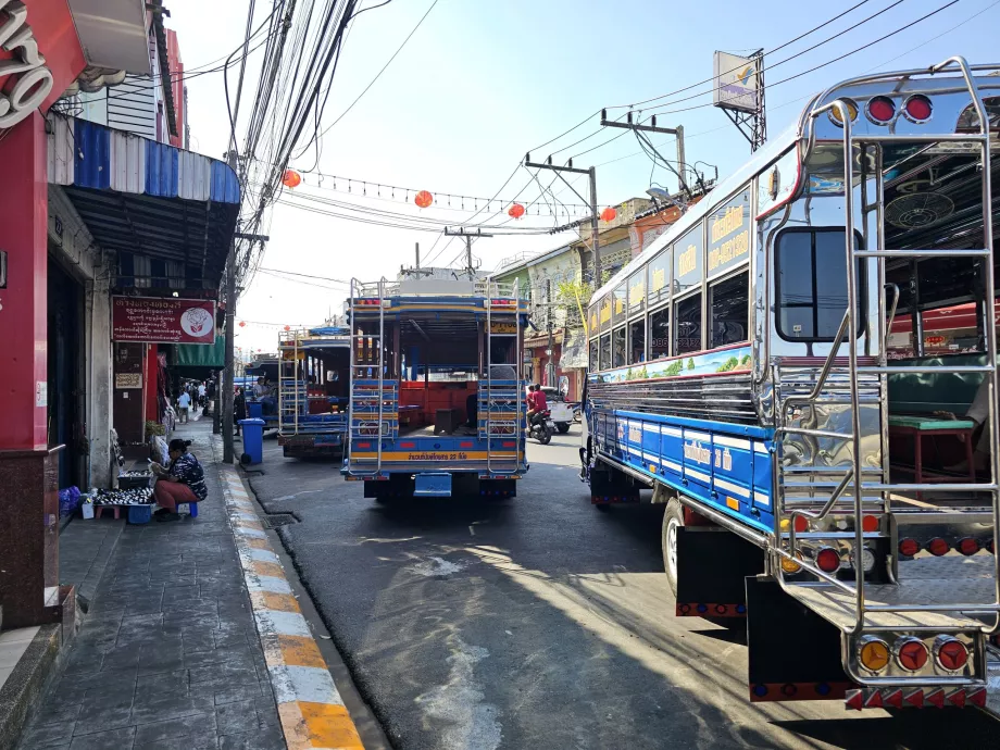 Busstation, Blue Bus, Phuket Town