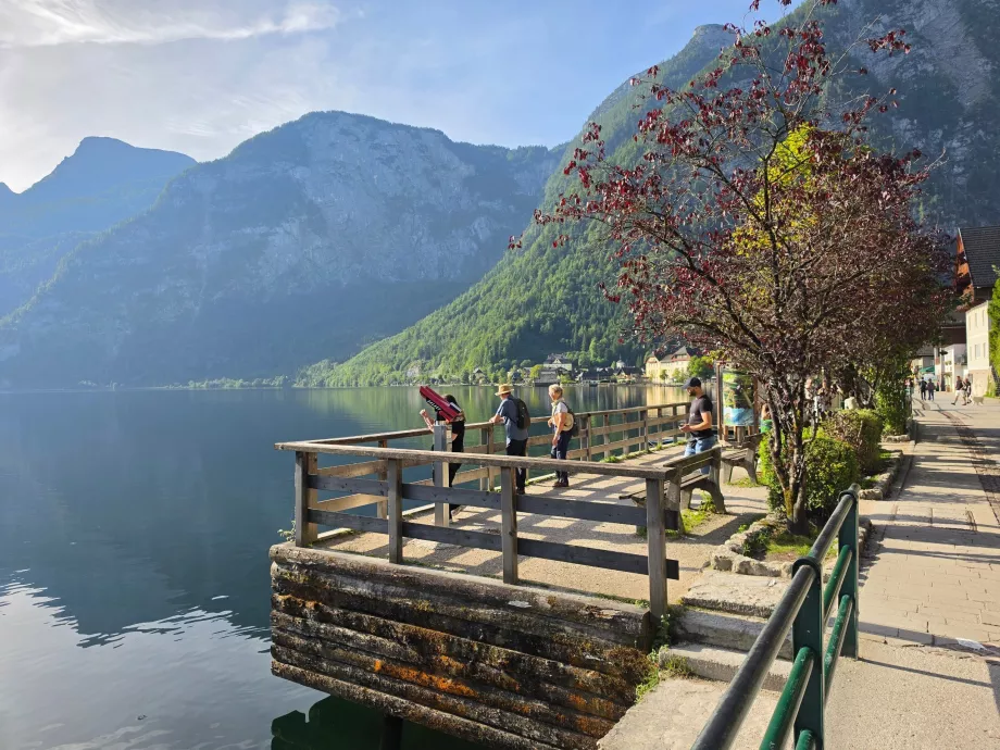 En promenadväg från stadskärnan till Lahn-området