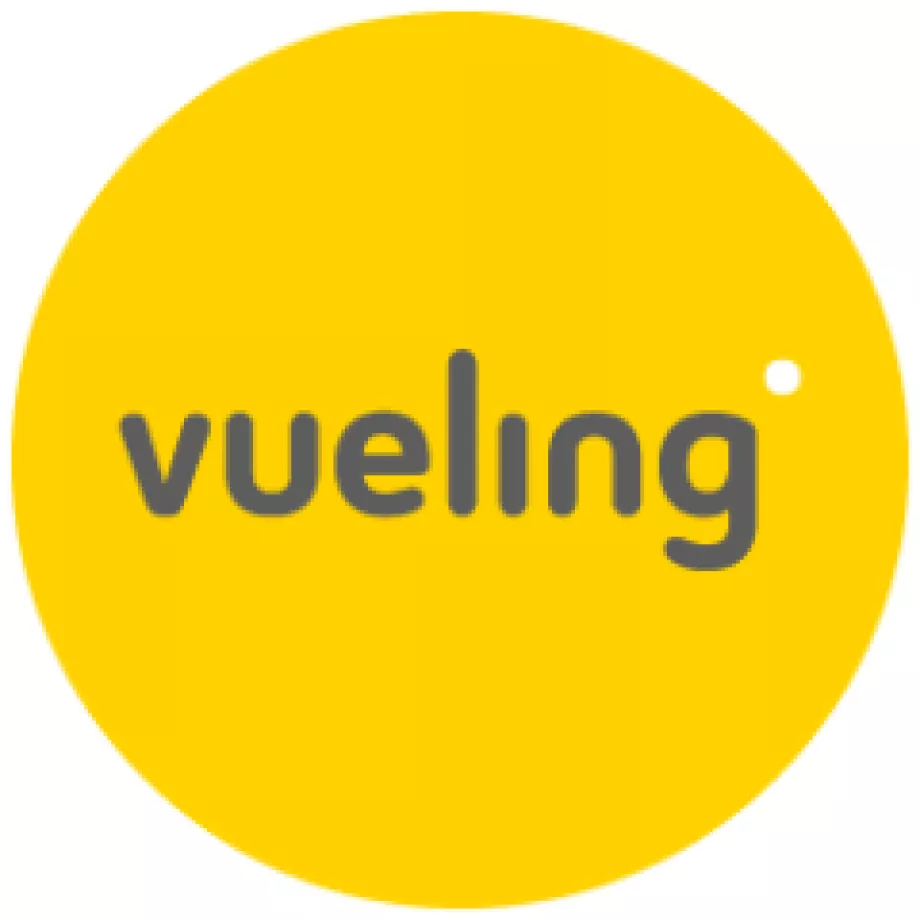 Rabatt på Vuelings logotyp