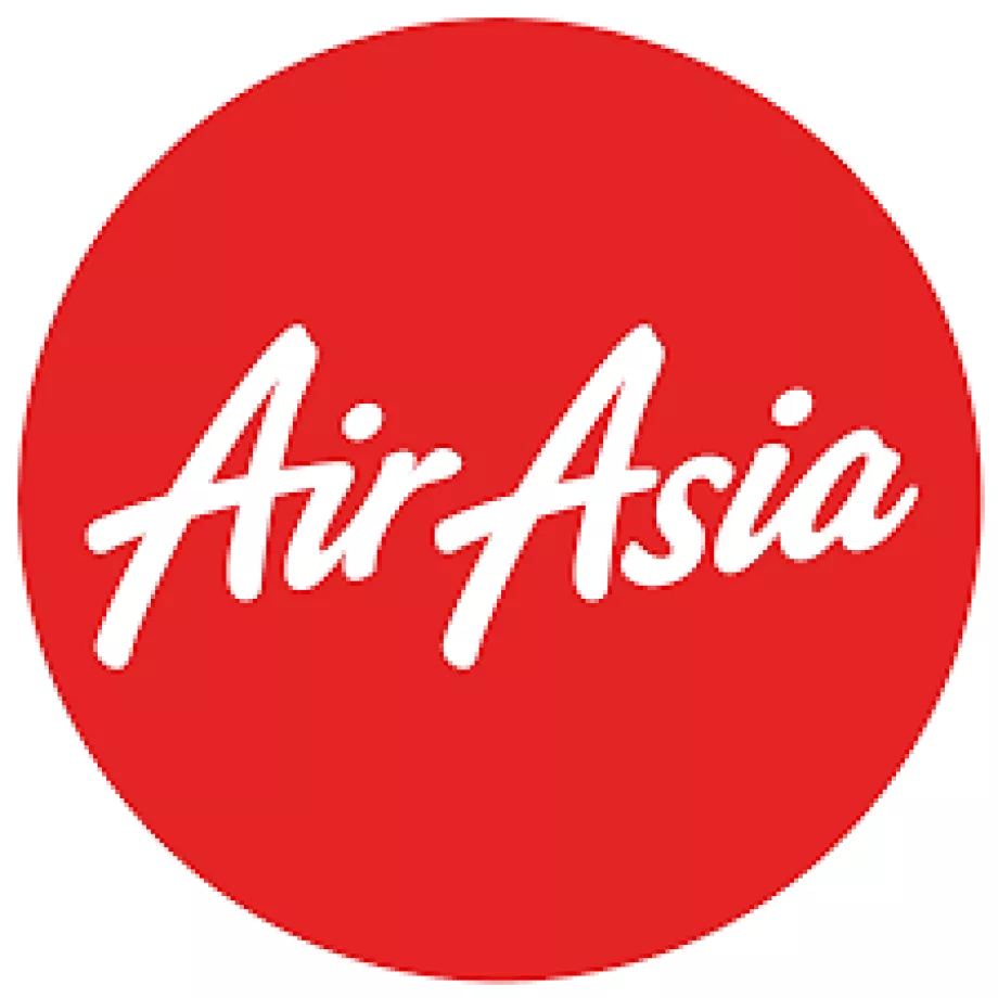 Rabatt på AirAsia-logotypen
