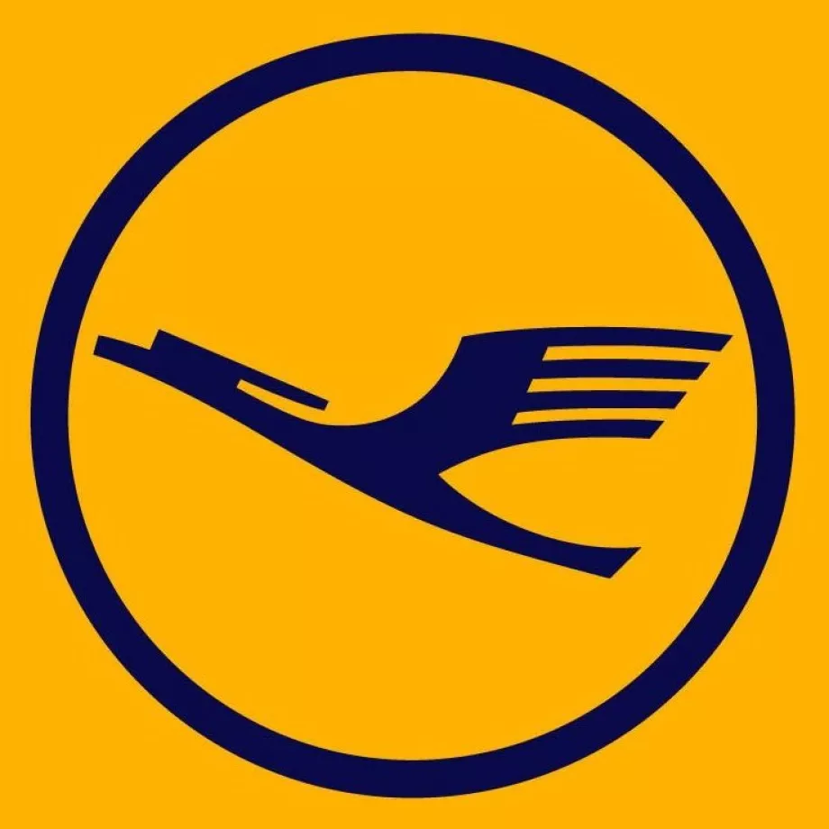 Rabatt på Lufthansas logotyp