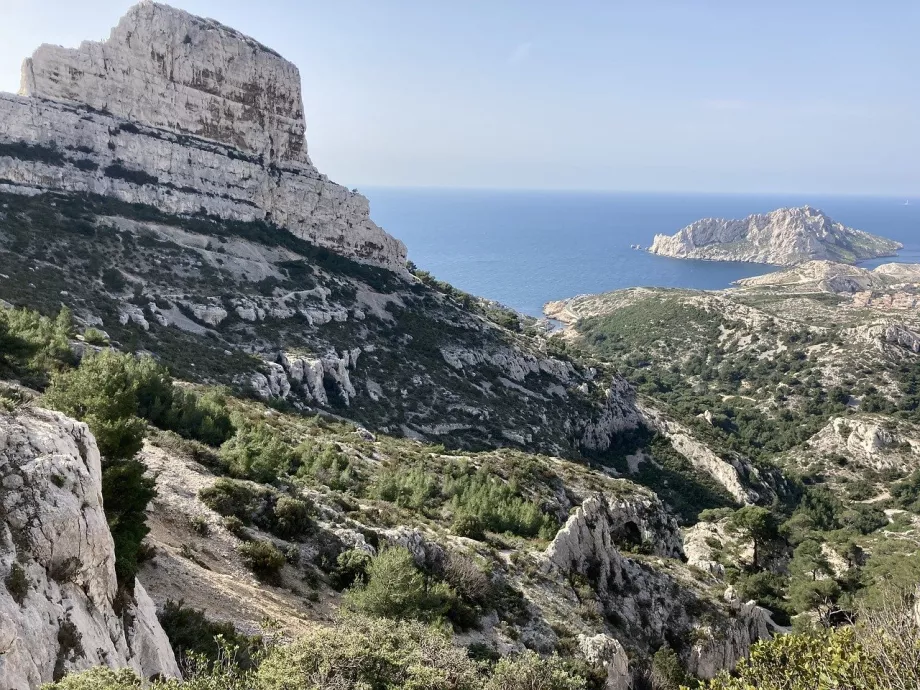 Utsikt över Calanques