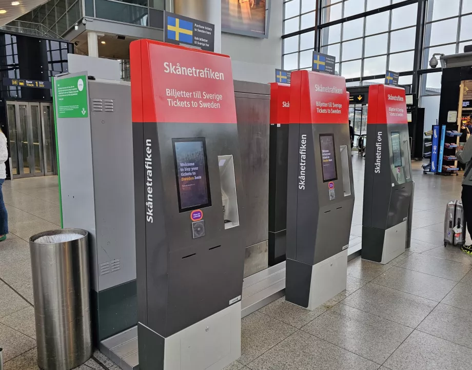 Biljettautomater till Sverige