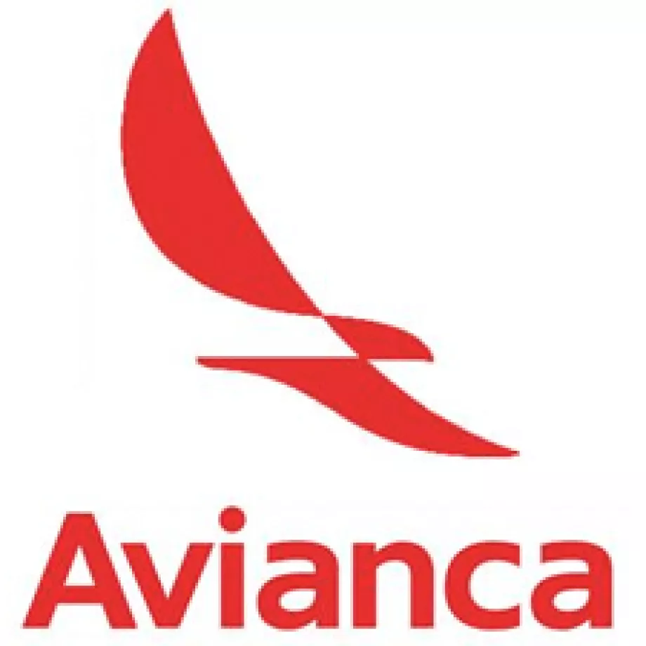 Rabatt på Avianca-logotypen