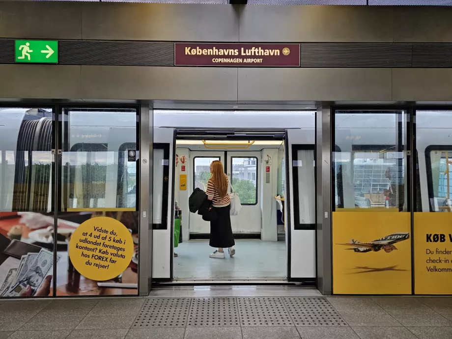 Tunnelbana på CPH flygplats