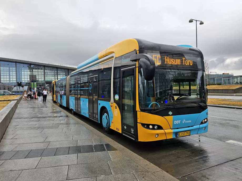 Buss 5C till Köpenhamns centrum