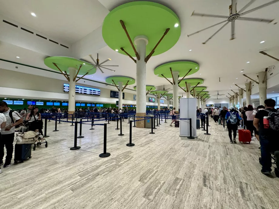 Incheckning på Punta Cana flygplats