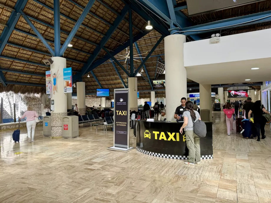 Officiell TAXI-monter på PUJ Airport