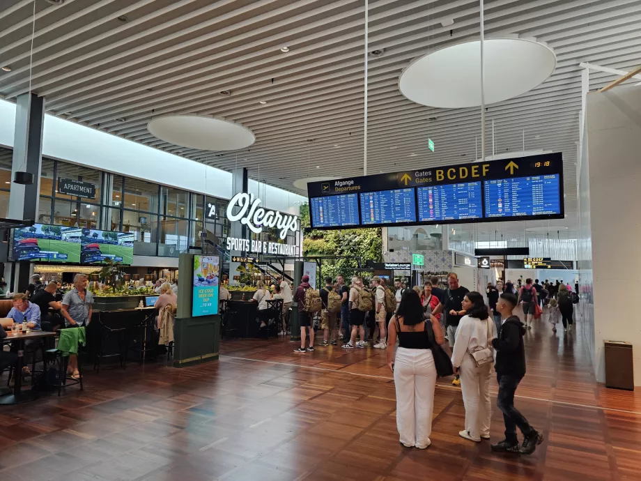 Restauranger i transitområdet