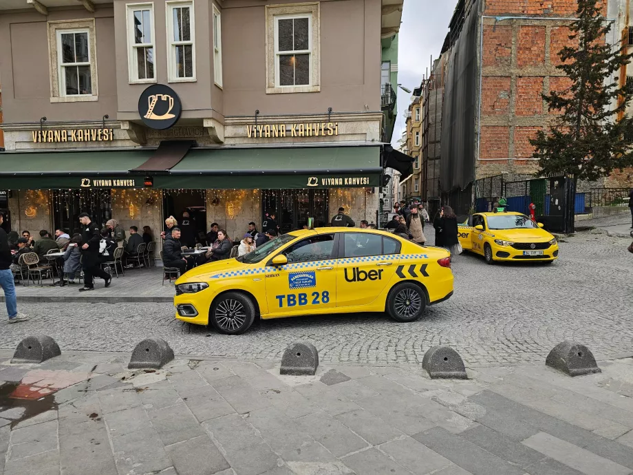 Taxi/Uber i centrala Istanbul