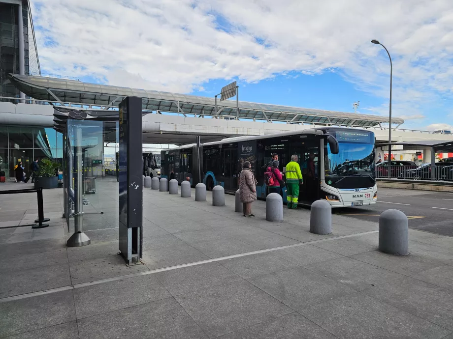 Stadsbuss till Málagas centrum