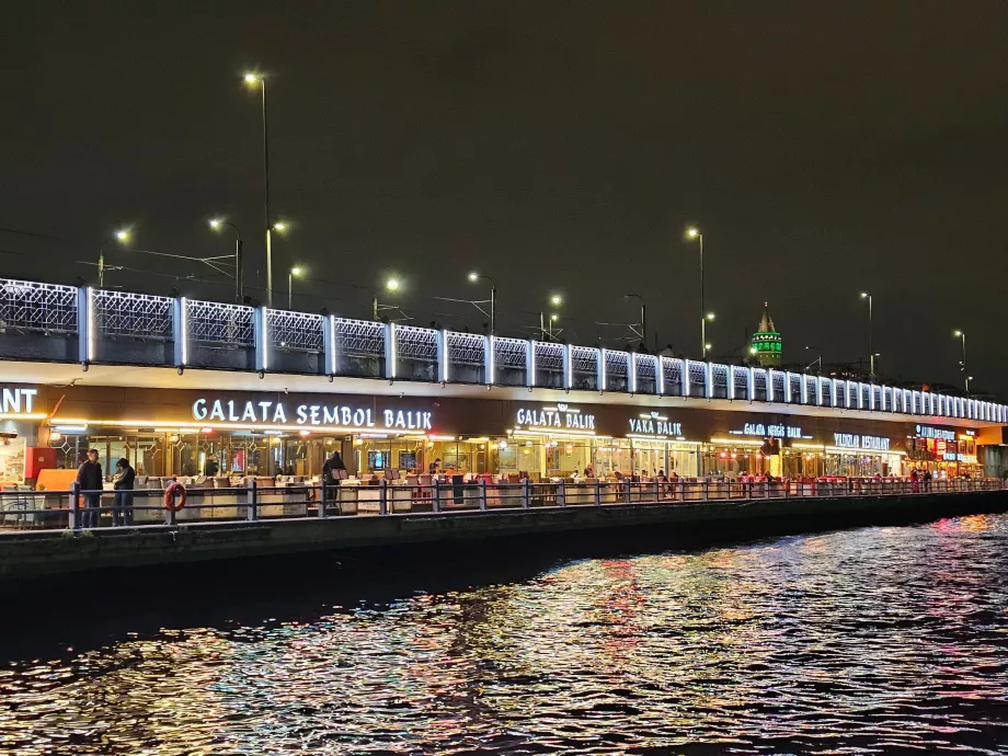 Galatabron på natten