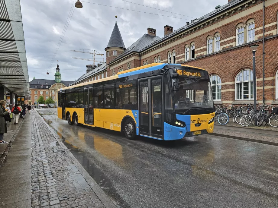 Kollektivtrafikbuss i Köpenhamn