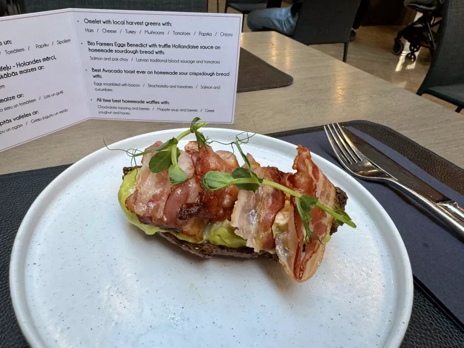Avokado toast till frukost