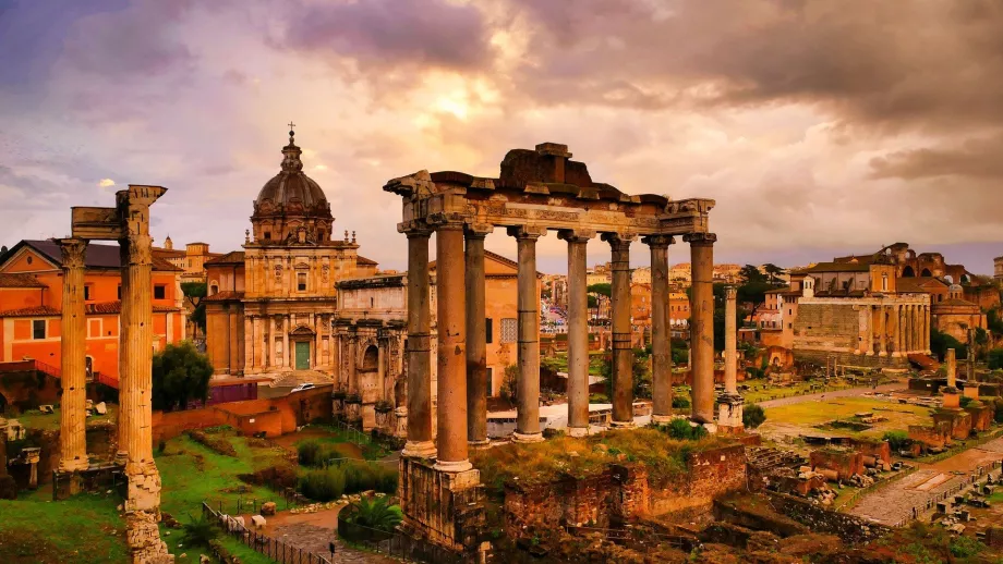 Forum Romanum Utsikt