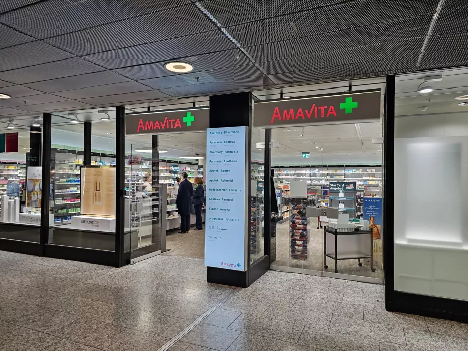 Apotek i transitområdet