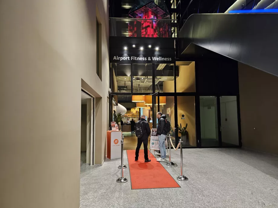 Flygplatsens fitnesscenter