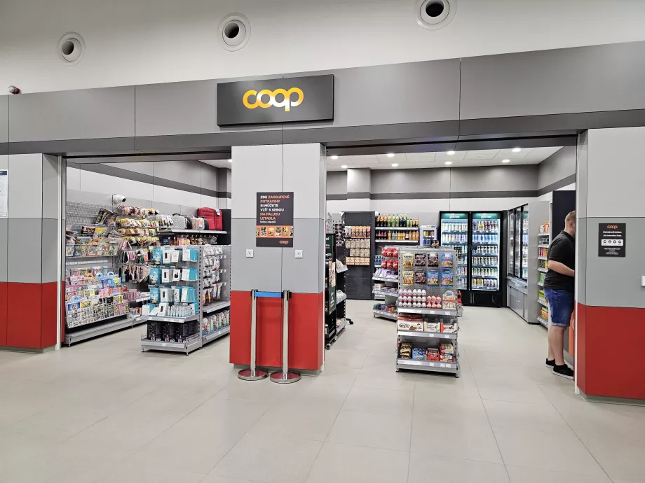 Coop på České Budějovice flygplats