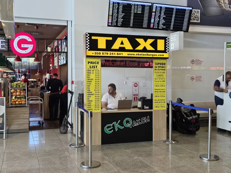Taxi till Burgas flygplats