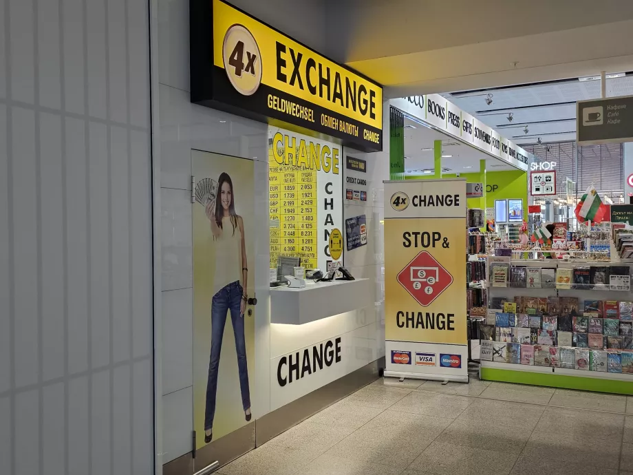 Valutaväxling på Varna Airport