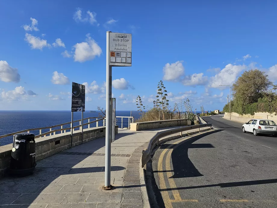 Panoramastopp vid utsiktspunkten