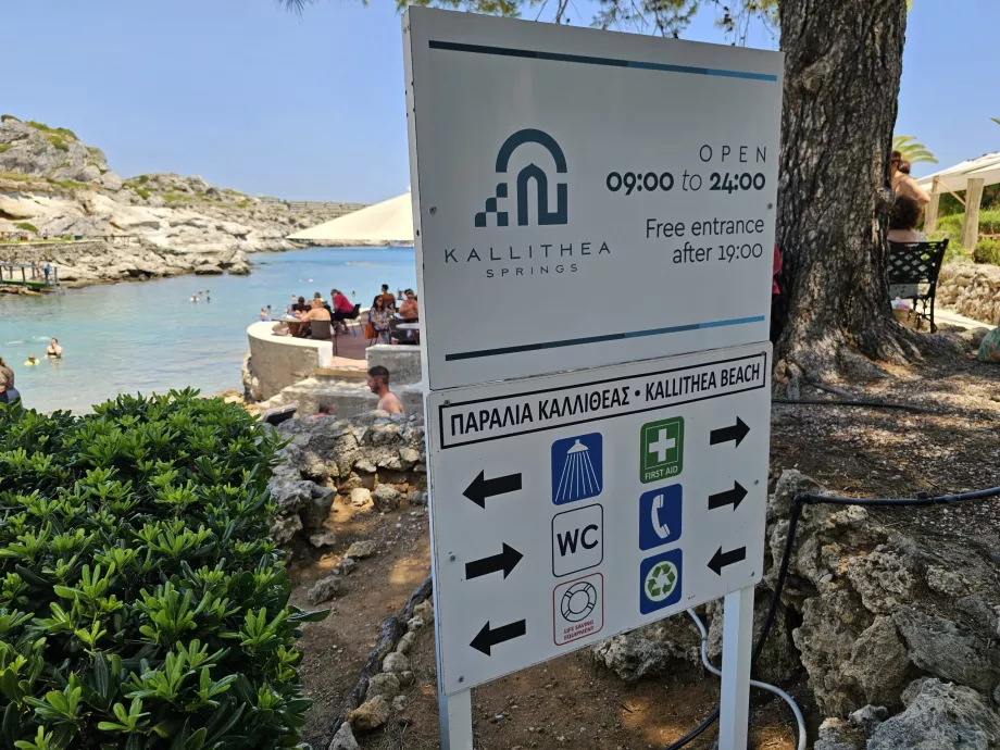 Öppettider Kallithea Springs