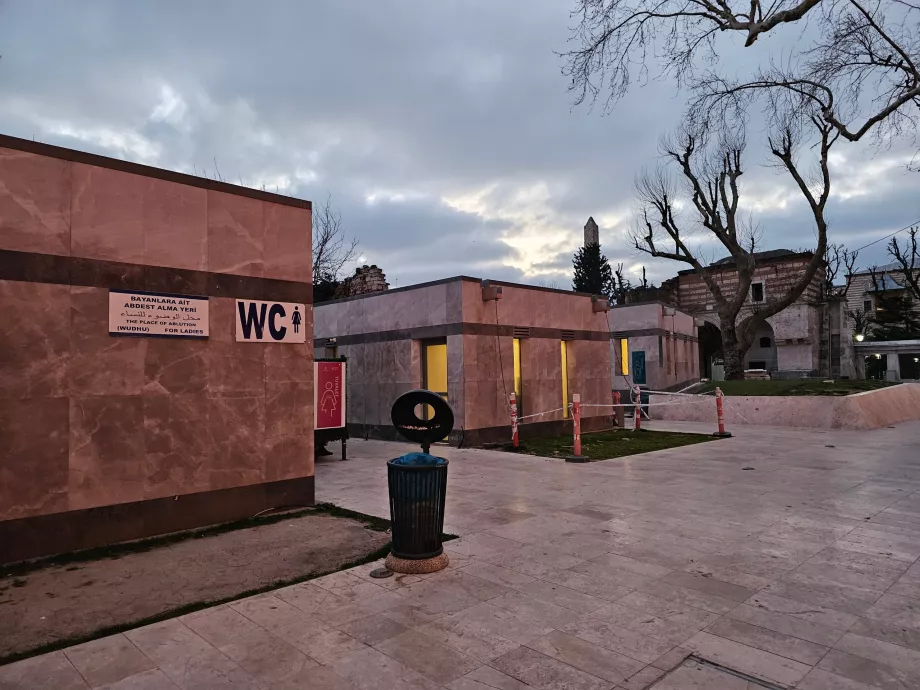 Toaletter vid Blå moskén