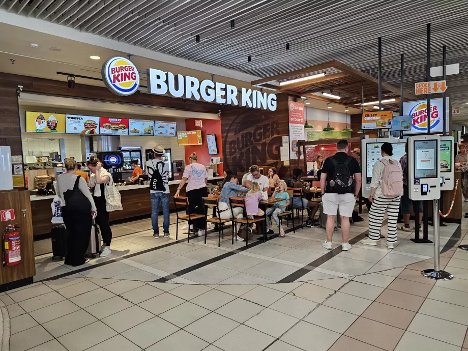 Burger King, transitzon