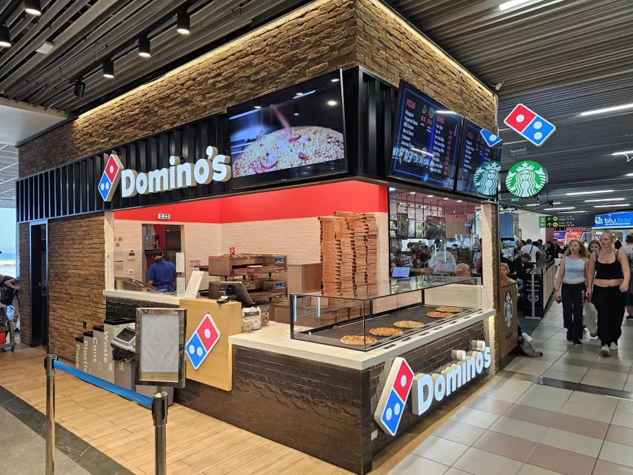 Domino's och Starbucks, transitområde