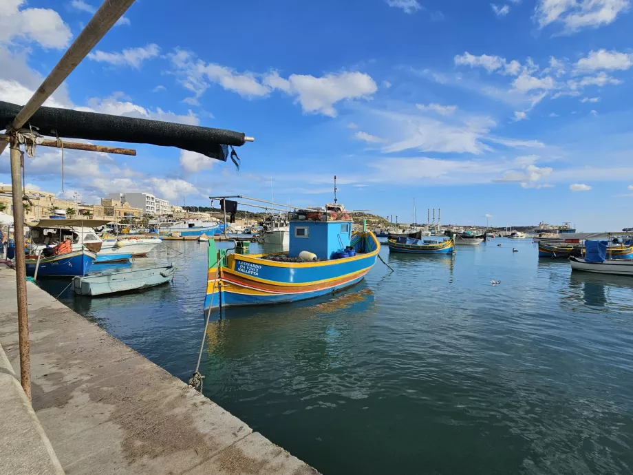 Fiskehamnen i Marsaxlokk
