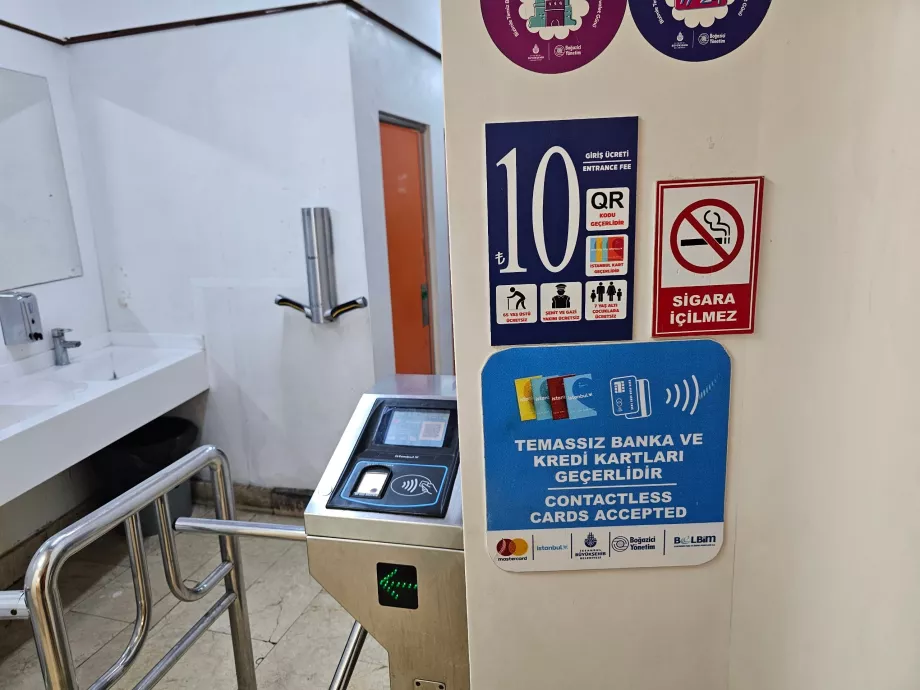 Toaletter i Grand Bazaar