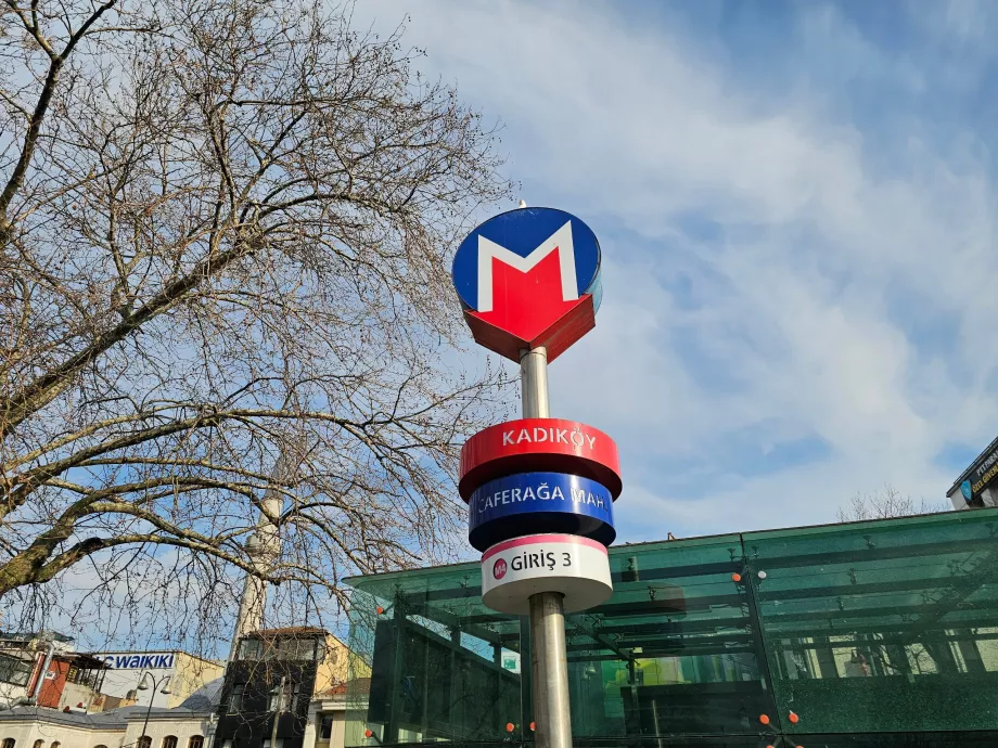 Beteckning på tunnelbanestation