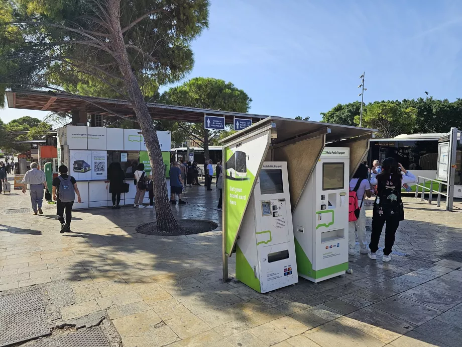 Varuautomater - Valletta Busstation