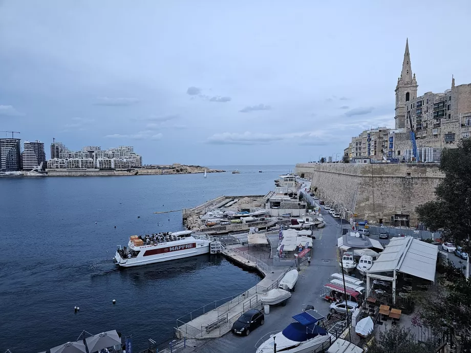 Färjeläge Valletta - Sliema