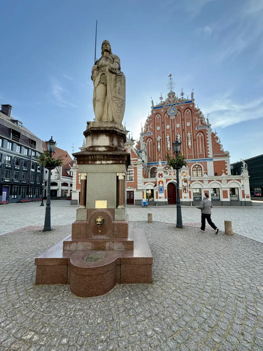 Rolandstatyn i Riga