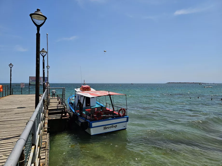 Färjeläge på Sunny Beach