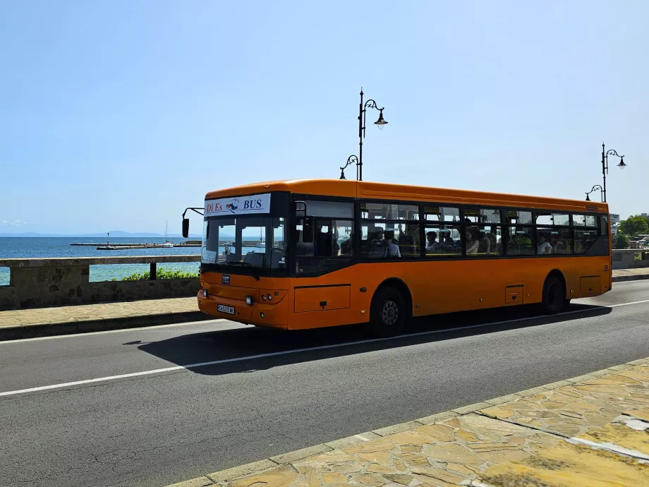 Buss till gamla Nessebar