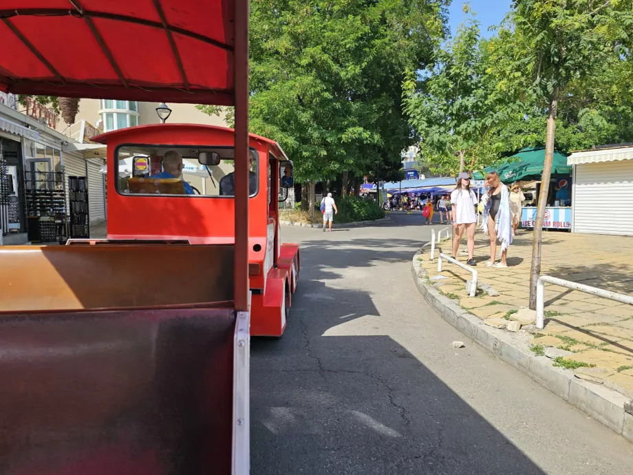 Turistresa med tåg