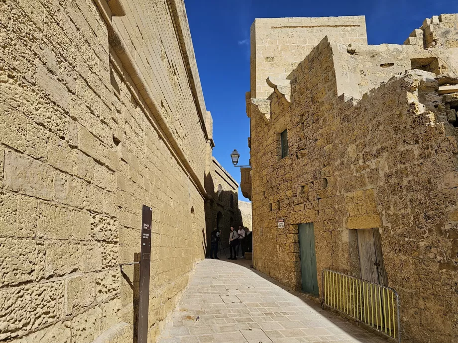 Gatorna i gamla stan i Cittadella