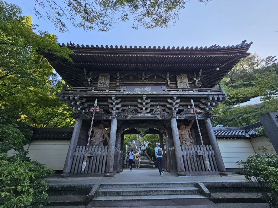 Ingång till Daisho-in-templet