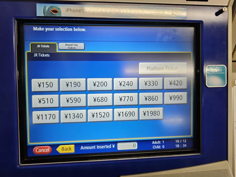 Välja ett pris i maskinen
