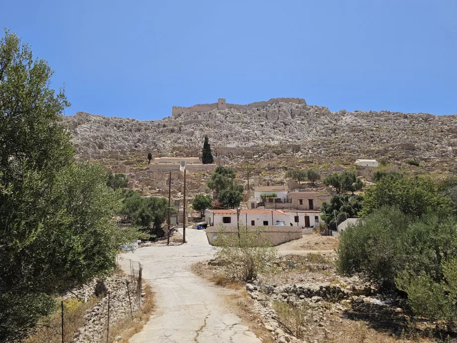 Chorio by under Chalki slott