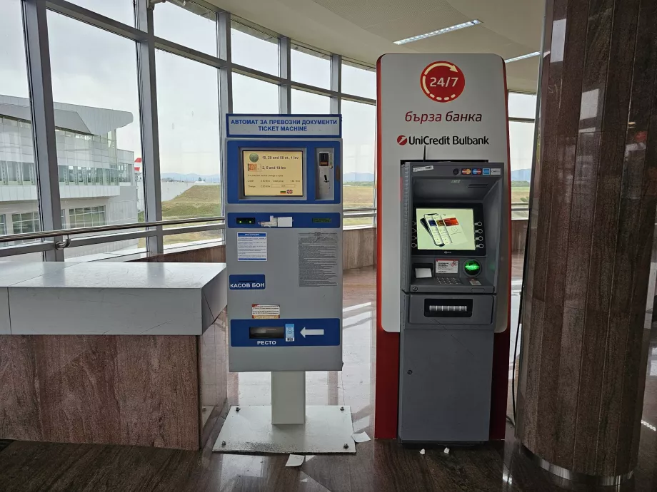 Enkel biljettautomat i tunnelbanan